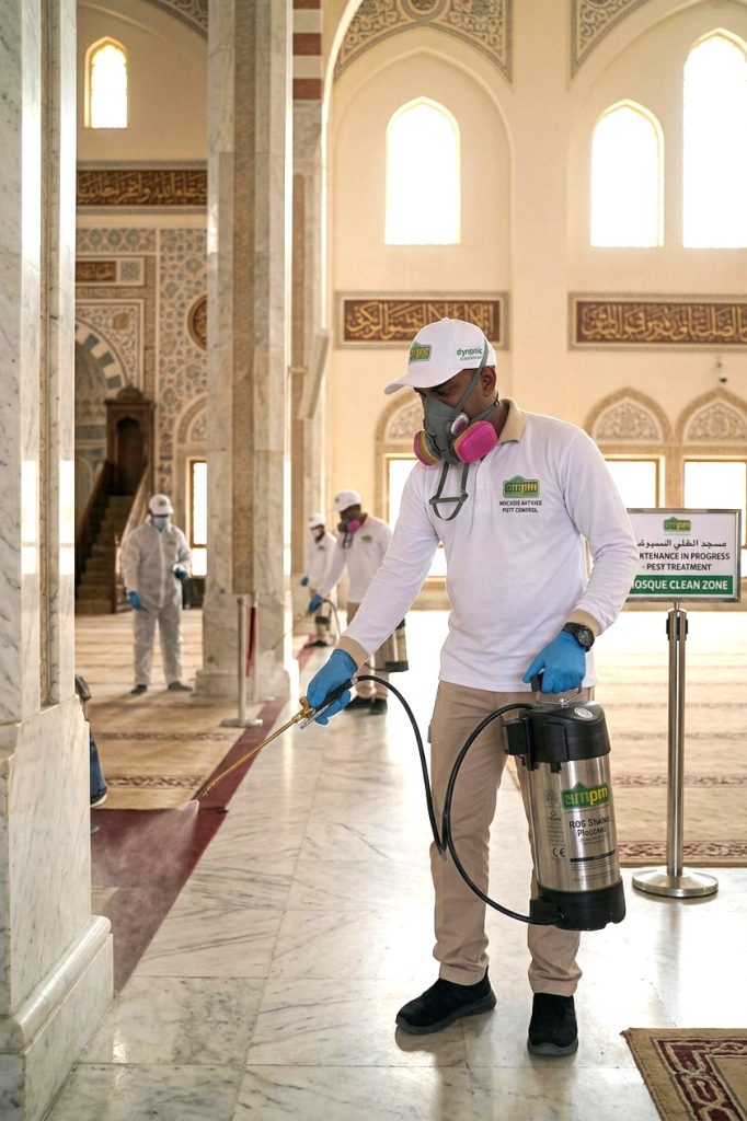 Pest control treatment in Mosques
