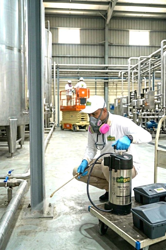 Technician spraying in the industry.jfif
